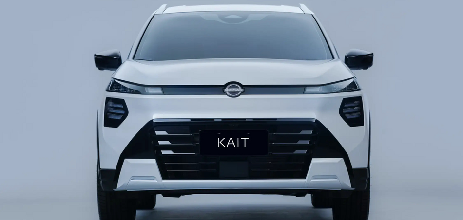 Vista frontal do Nissan Kait